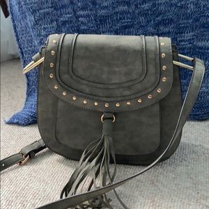 Franco Sarto Army Green/ Gray cross body Purse